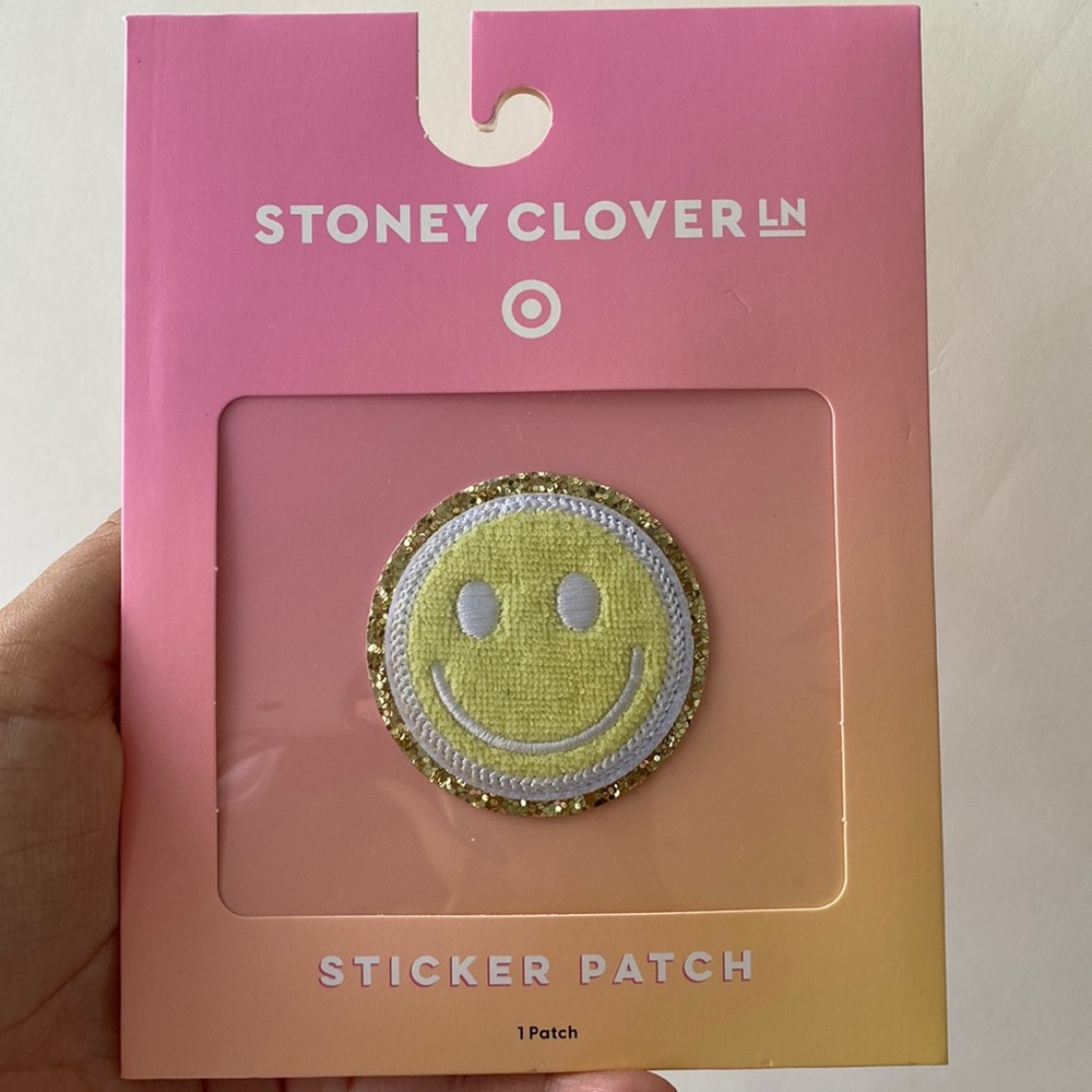 Smiley face patch